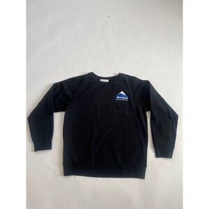 MARMOT MOUNTAIN WORKS FINE OUTDOOR EQUIPMENT CREW NECK BASIC SWEATSHIRT BLACK